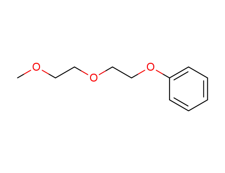 Molecular Structure of 80392-30-9 (Benzene, [2-(2-methoxyethoxy)ethoxy]-)