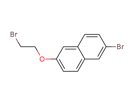 Molecular Structure of 205112-20-5 (2-bromo-6-(2-bromoethoxy)naphthalene)