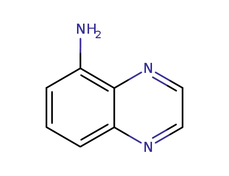 Molecular Structure of 16566-20-4 (QUINOXALIN-5-AMINE)