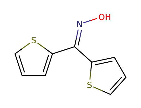Molecular Structure of 10558-44-8 (BIS(2-THIENYL) KETOXIME)