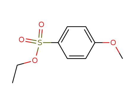 Molecular Structure of 22017-57-8 (ethyl 4-methoxybenzenesulfonate)