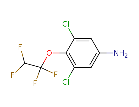 3,5-Dichloro-4-(1,1,2,2-tetrafluoroethoxy)aniline(104147-32-2)