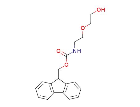 Molecular Structure of 299430-87-8 (FMOC-2-(2-AMINOETHOXY)ETHANOL)