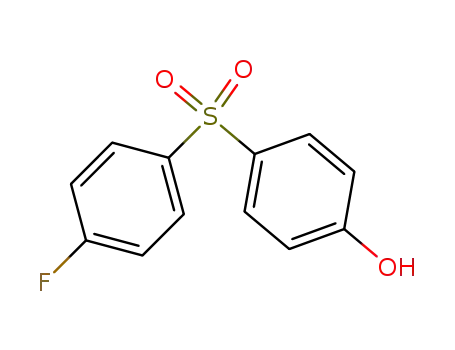 Molecular Structure of 312-36-7 (4-[(4-fluorophenyl)sulfonyl]phenol)