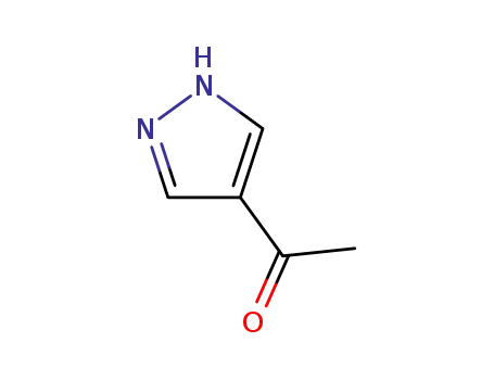 Molecular Structure of 25016-16-4 (Ethanone, 1-(1H-pyrazol-4-yl)- (9CI))
