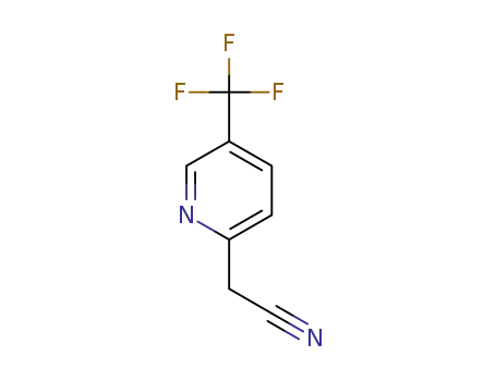 Molecular Structure of 939793-18-7 (5-(TRIFLUOROMETHYL)PYRIDIN-2-YL]ACETONITRILE)