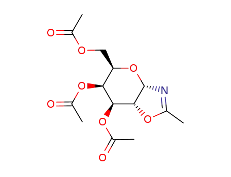 2-methyl-4,5-dihydro-(3,4,6-tri-O-acetyl-1,2-dideoxy-α-D-galactopyrano)[2,1-d]-2-oxazoline