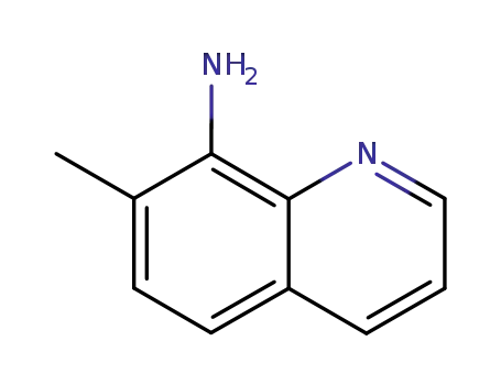 Molecular Structure of 5470-82-6 (8-AMINO-7-METHYL-QUINOLINE)