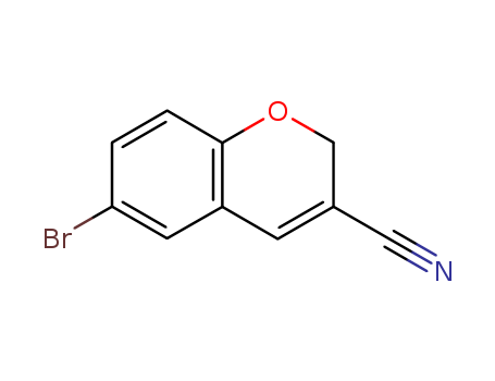 2H-1-Benzopyran-3-carbonitrile,6-bromo-