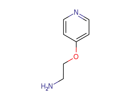 Molecular Structure of 259816-44-9 (Ethanamine, 2-(4-pyridinyloxy)- (9CI))