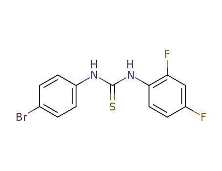 1-(4-bromophenyl)-3-(2,4-difluorophenyl)thiourea