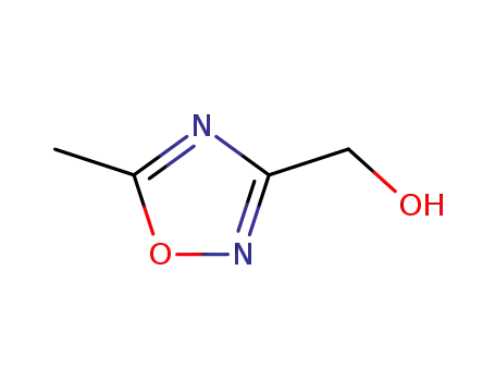 Molecular Structure of 25977-23-5 ((5-METHYL-1,2,4-OXADIAZOL-3-YL)METHANOL)