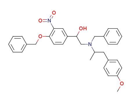 α-[[[2-(4-Methoxyphenyl)-1-Methylethyl](phenylMethyl)aMino]Methyl]-3-nitro-4-(phenylMethoxy)benzeneMethanol