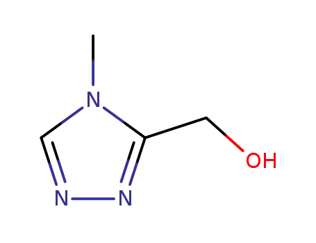 Molecular Structure of 59660-30-9 ((4-Methyl-4H-[1,2,4]triazol-3-yl)-Methanol)