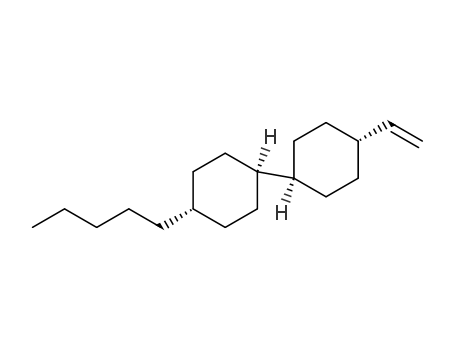 Molecular Structure of 129738-34-7 (TRANS,TRANS-4-PENTYL-4''-VINYL-BICYCLOHEXYL)