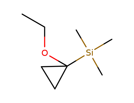 Molecular Structure of 98720-98-0 (1 - ethoxy - 1 - triMethylsilylcyclopropane)