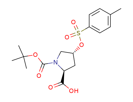 (2S,4R)-4-[[(4-Methylphenyl)sulfonyl]oxy]-1,2-pyrrolidinedicarboxylic acid 1-(tert-butyl) ester