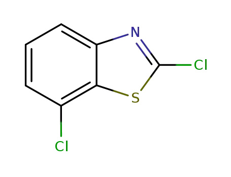 Molecular Structure of 2942-23-6 (2,7-Dichlorobenzothiazole)