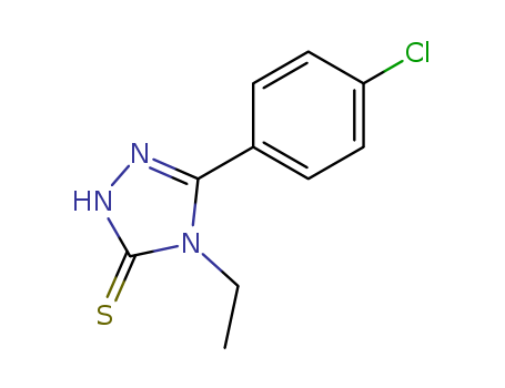 5-(4-CHLORO-PHENYL)-4-ETHYL-4H-[1,2,4]TRIAZOLE-3-THIOL