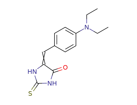 Molecular Structure of 51009-65-5 (5-(4-DIETHYLAMINO-BENZYLIDENE)-2-THIOXO-IMIDAZOLIDIN-4-ONE)