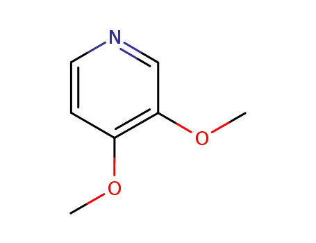 Molecular Structure of 109613-93-6 (Pyridine,3,4-dimethoxy-(9CI))
