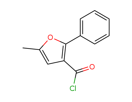 5-Methyl-2-phenyl-3-furoyl chloride , 97%
