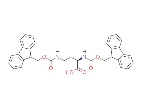 Molecular Structure of 201473-83-8 (FMOC-DAB(FMOC)-OH)