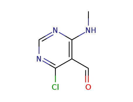 4-Chloro-6-(methylamino)pyrimidine-5-carbaldehyde