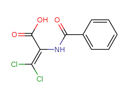 2-(Benzoylamino)-3,3-dichloroacrylic acid