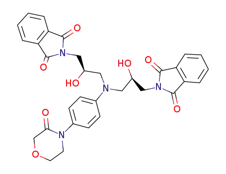 2,2'-((2R,2'R)-((4-(3-oxomorpholino)phenyl)azadiyl)bis(2-hydroxypropane-3,1-diyl))bis(isoindoline-1,3-dione)