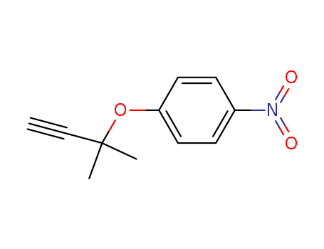 Benzene, 1-[(1,1-dimethyl-2-propynyl)oxy]-4-nitro-