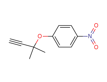 Molecular Structure of 2109-84-4 (1-[(2-methylbut-3-yn-2-yl)oxy]-4-nitrobenzene)
