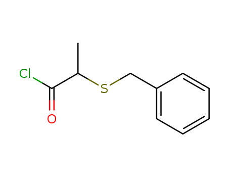 Propanoylchloride, 2-[(phenylmethyl)thio]-