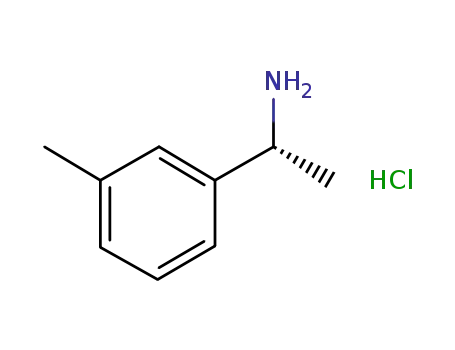 Molecular Structure of 1167414-88-1 ((R)-1-M-TOLYLETHANAMINE-HCl)
