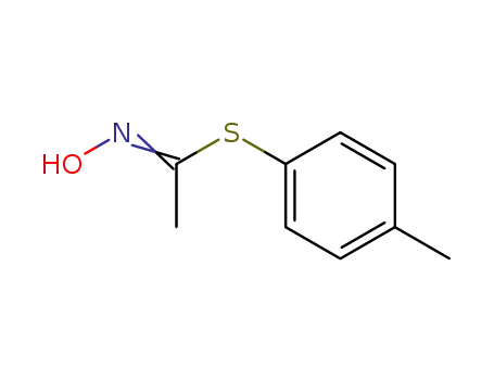 Molecular Structure of 705-72-6 (Ethanimidothioic acid, N-hydroxy-, 4-methylphenyl ester)