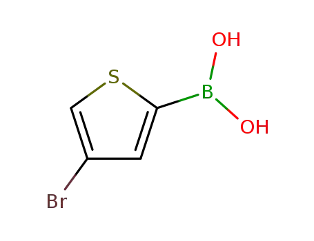 Molecular Structure of 499769-92-5 (3-BROMOTHIOPHENE-5-BORONIC ACID)