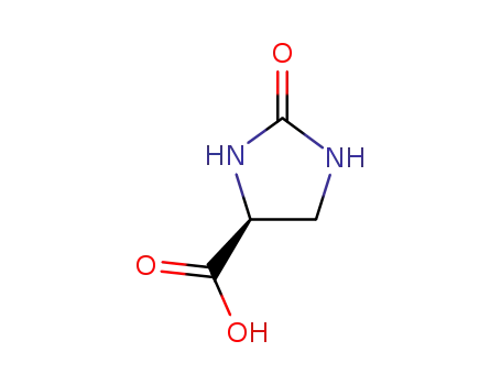 Molecular Structure of 41371-53-3 (2-IMIDAZOLIDONE-4-CARBOXYLIC ACID)