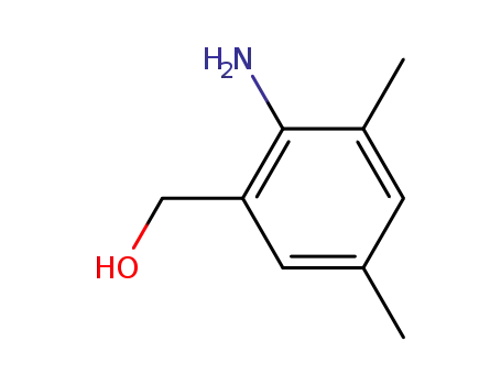 Molecular Structure of 873388-89-7 (Benzyl  alcohol,  2-amino-3,5-dimethyl-  (3CI))