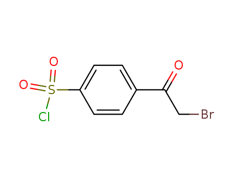 4-(2-bromoacetyl)benzene-1-sulfonyl chloride