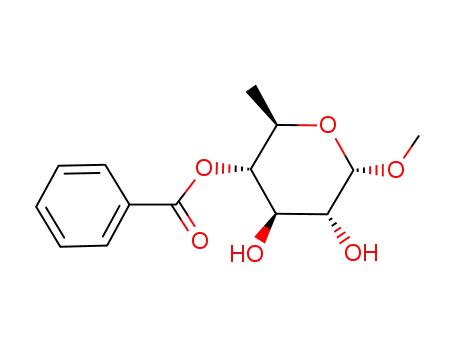 methyl 4-O-benzoyl-6-deoxy-α-D-glucopyranoside