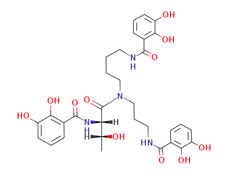Benzamide,N-[3-[[4-[(2,3-dihydroxybenzoyl)amino]butyl][(2S,3R)-2-[(2,3-dihydroxybenzoyl)amino]-3-hydroxy-1-oxobutyl]amino]propyl]-2,3-dihydroxy-