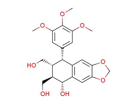 Molecular Structure of 78339-51-2 (Podophyllol)