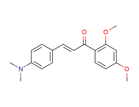 2-Propen-1-one, 1-(2,4-dimethoxyphenyl)-3-[4-(dimethylamino)phenyl]-,  (E)-
