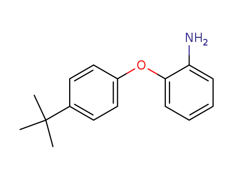Molecular Structure of 3169-73-1 (2-[4-(TERT-BUTYL)PHENOXY]ANILINE)