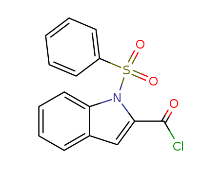 1-(Phenylsulphonyl)-1H-indole-2-carbonyl chloride