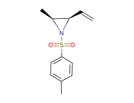Molecular Structure of 187531-92-6 ((2R,3S)-3-methyl-N-(4-methylbenzenesulfonyl)-2-vinylaziridine)