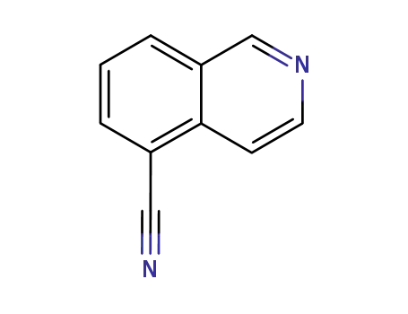 Molecular Structure of 27655-41-0 (5-CYANOISOQUINOLINE)
