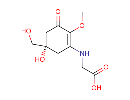 Glycine,N-[(5S)-5-hydroxy-5-(hydroxymethyl)- 2-methoxy-3-oxo-1-cyclohexen-1- yl]-
