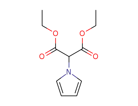 Molecular Structure of 67451-43-8 (diethyl 2-(1H-pyrrol-1-yl)malonate)