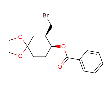 (1S,2R)-2-bromomethyl-4,4-ethylenedioxycyclohexyl benzoate